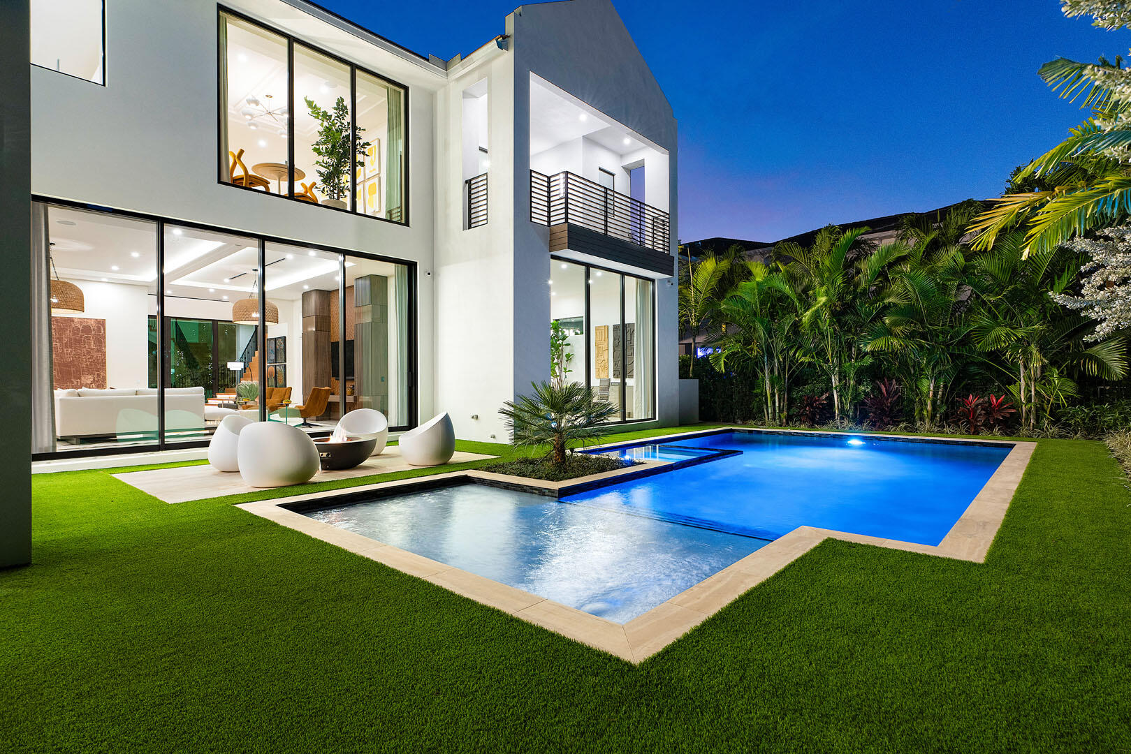 2395 Acorn Palm Road Boca Raton, FL 33432 - Photo 9 of 22 2395_Acorn_Palm_Road_Dusk_11