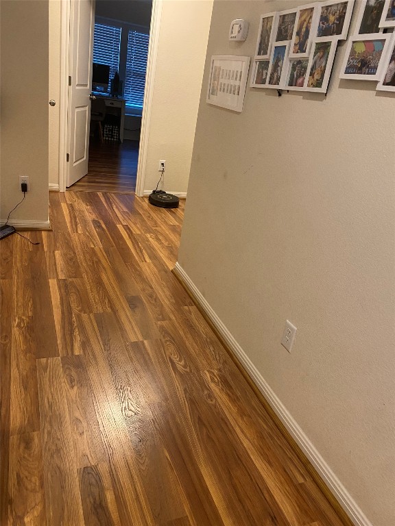 404 Spiny Lizard Lane San Marcos, TX 78666 - Photo 23 of 28 a view of a room with wooden floor