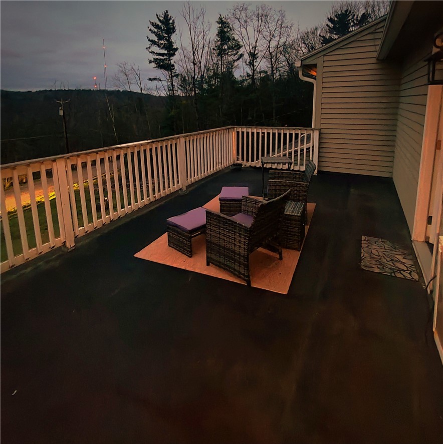 2622 Powderhouse Road Corning, NY 14830 - Photo 36 of 44 Primary Bedroom Balcony