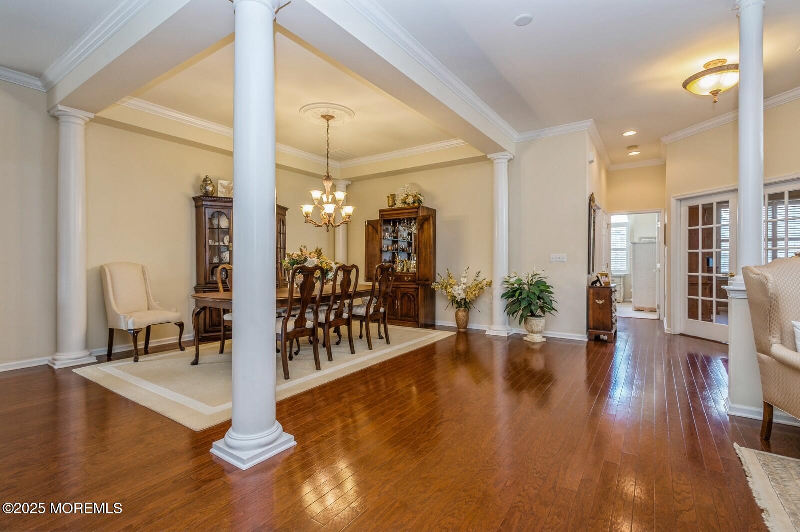 15 Eagleswood Drive Waretown, NJ 08758 - Photo 11 of 27 a view of a living room and dining room