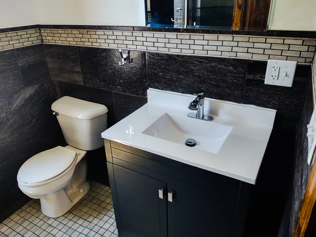 a view of a small space