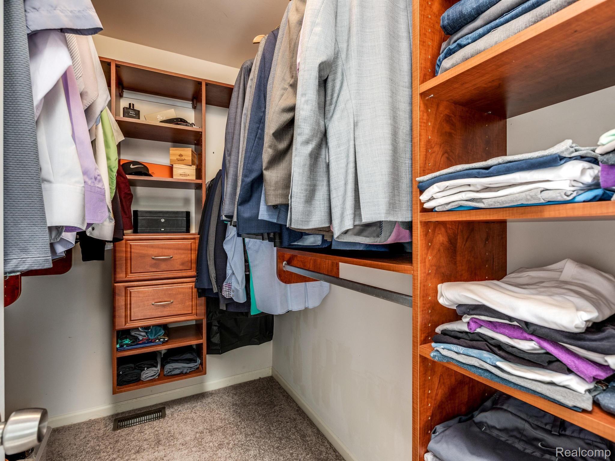 3132 Inman Street Ferndale, MI 48220 - Photo 20 of 37 Custom shelving in master closet
