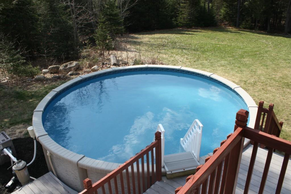 393 College Road Greene, ME 04236 - Photo 18 of 35 ABOVE GROUND POOL HAS HEATER