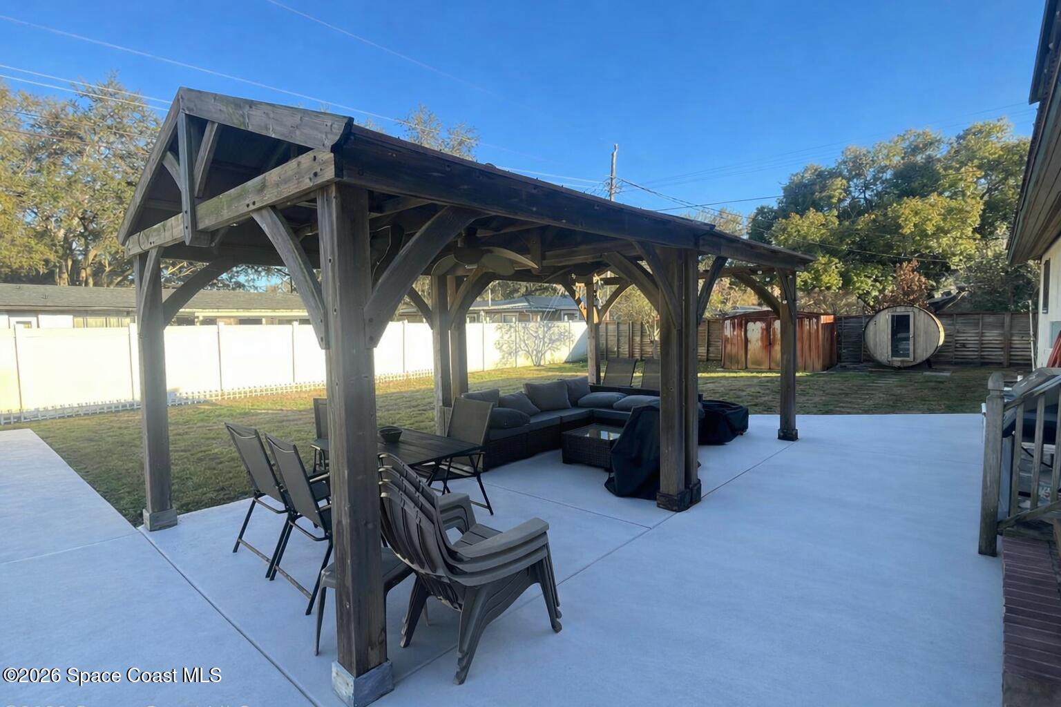 1857 North Carpenter Road Titusville, FL 32796 - Photo 47 of 51 a view of outdoor space with seating area