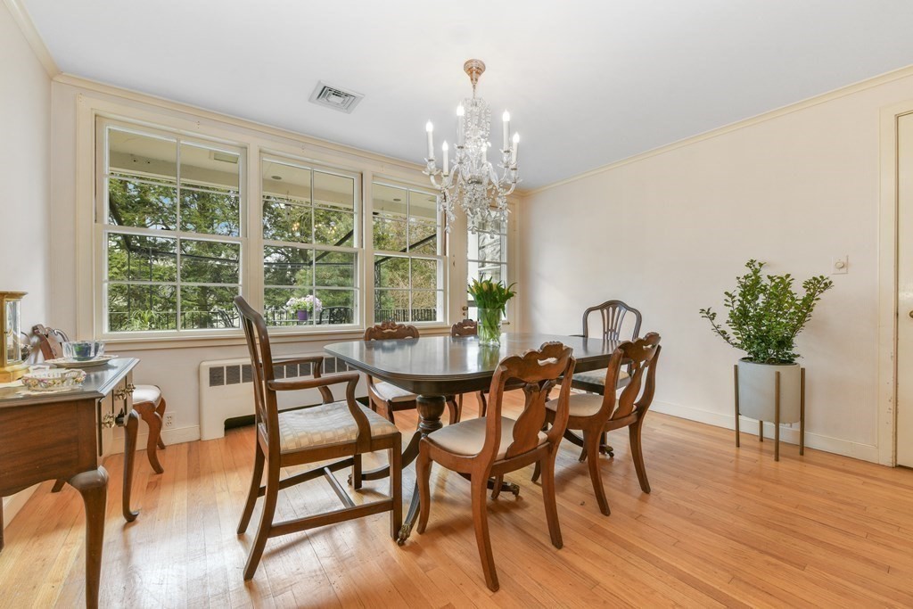 28 Tyler Road Belmont, MA 02478 - Photo 16 of 27 a view of a dining room with furniture window and outside view