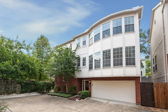 a front view of a building