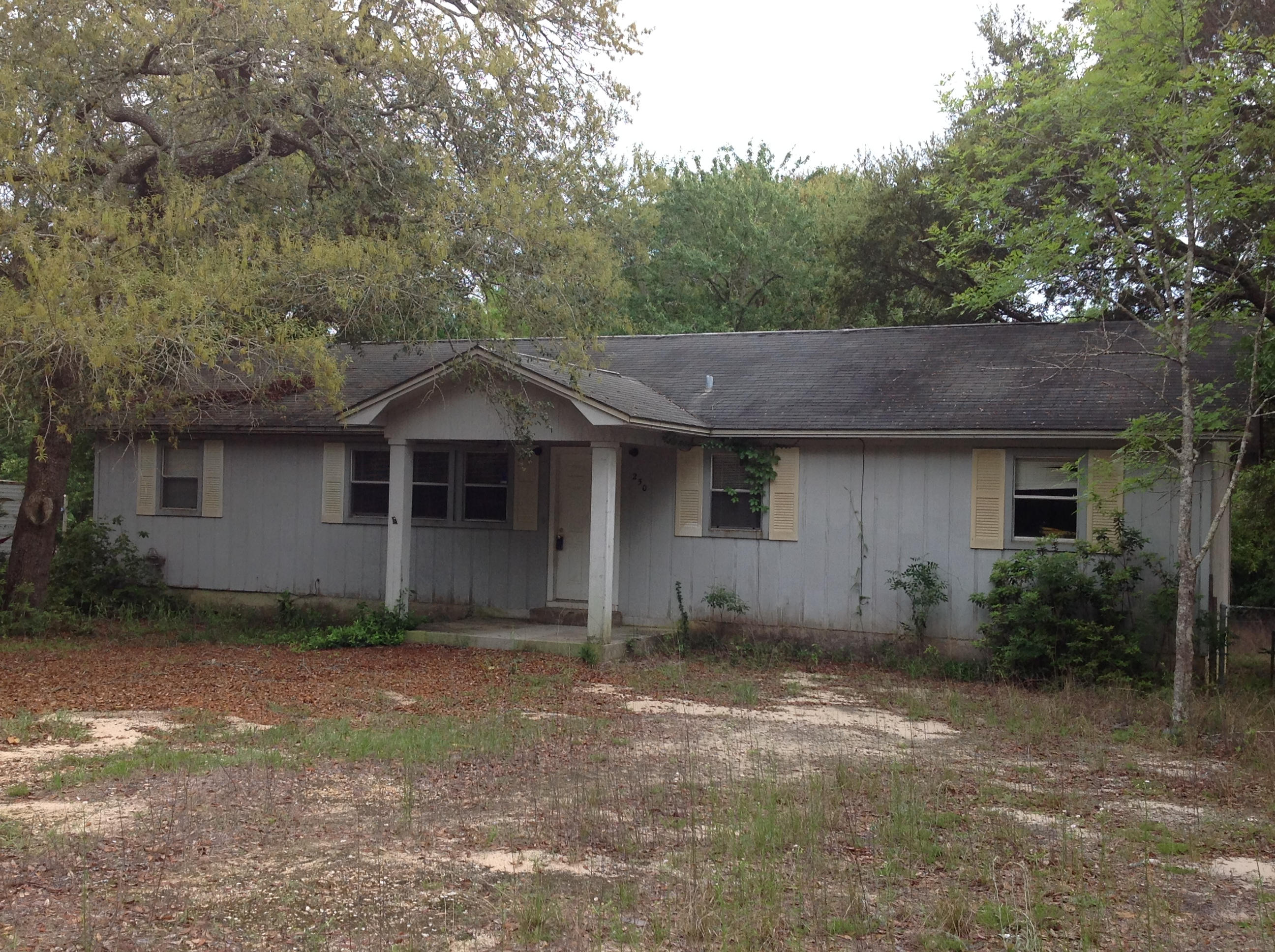 Front view of home