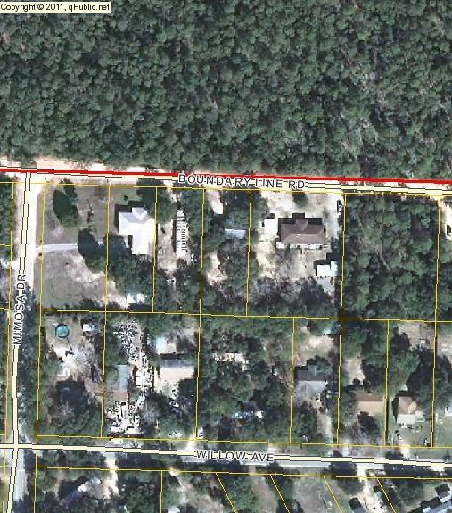 250 Boundry Line Road Freeport, FL 32439 - Photo 21 of 21 Aerial Photo
