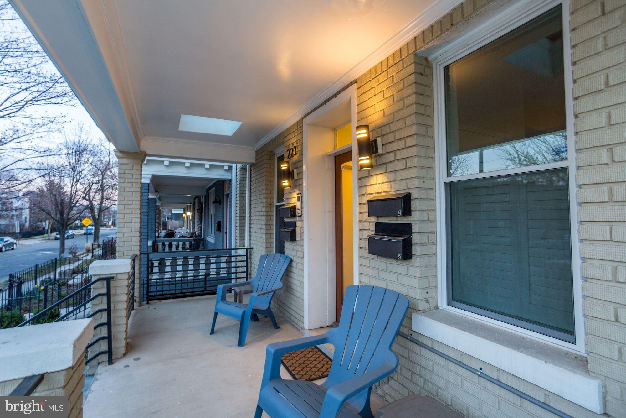 223 18th Street Southeast, Unit 2 Washington, DC 20003 - Photo 2 of 20 Front porch