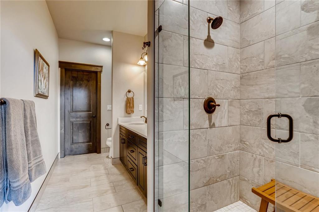 851 Independence Road, Unit 5A Keystone, CO 80435 - Photo 13 of 28 a bathroom with a shower