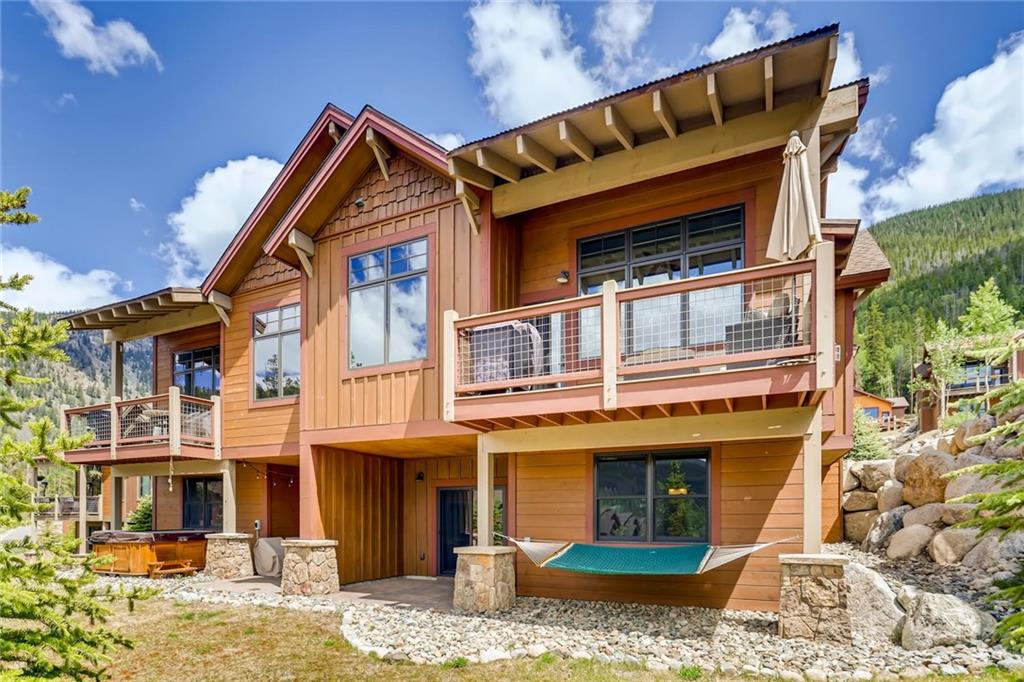 851 Independence Road, Unit 5A Keystone, CO 80435 - Photo 26 of 28 a front view of a house with a yard