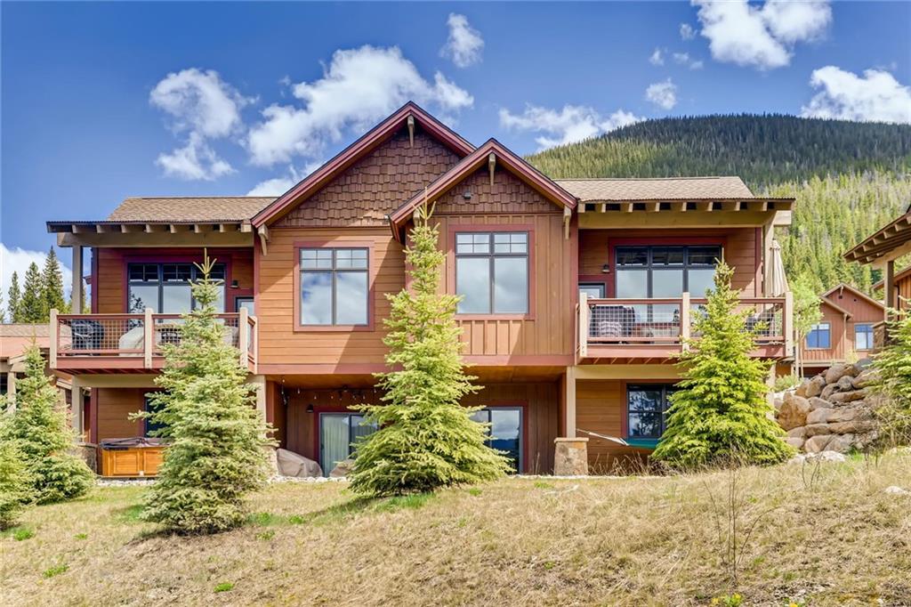 851 Independence Road, Unit 5A Keystone, CO 80435 - Photo 27 of 28 a front view of a house with garden