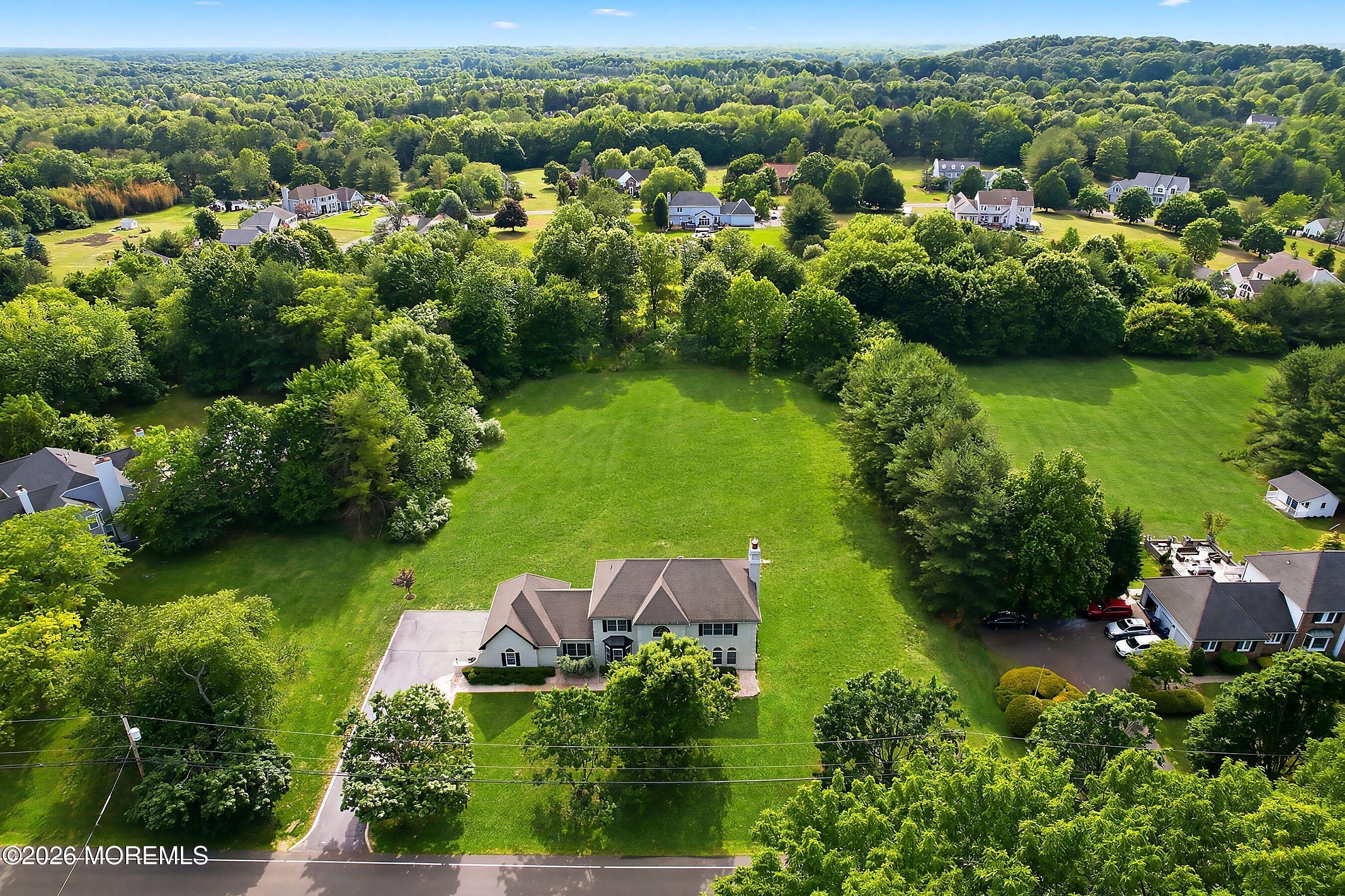 304 Disbrow Hill Road Millstone Township, NJ 08535 - Photo 54 of 54 03-Front Aerial