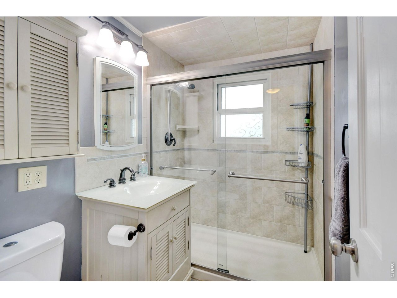 6903 Valmont Road Boulder, CO 80301 - Photo 15 of 47 A beautifully updated bathroom with an oversized shower.