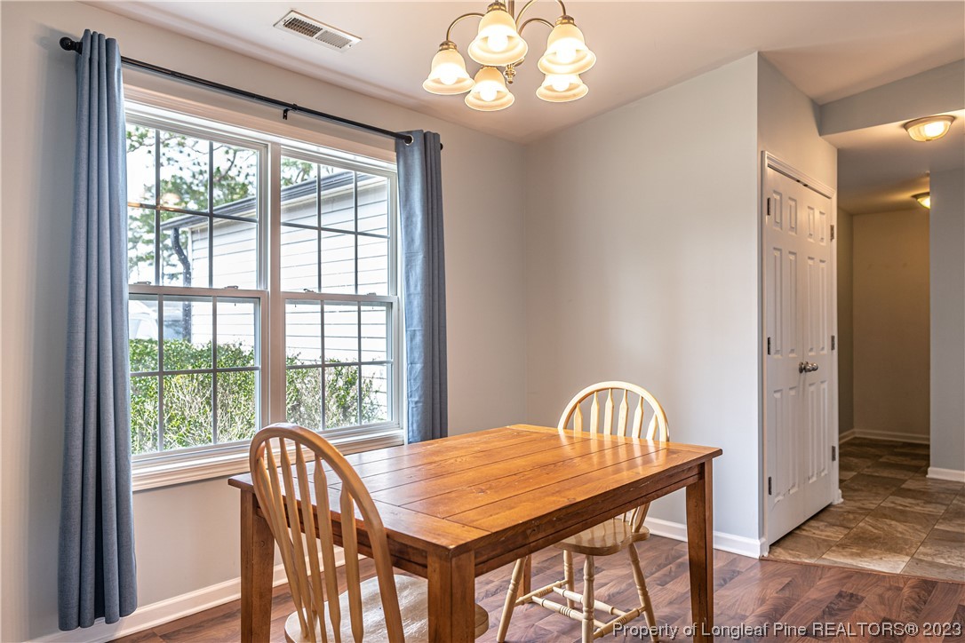 20 Old English Lane Spring Lake, NC 28390 - Photo 7 of 41 a view of a dining room with furniture window and outside view