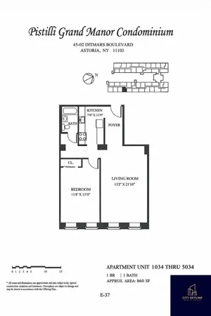 $650,000 | 45-02 Ditmars Boulevard, Unit 134 | Astoria
