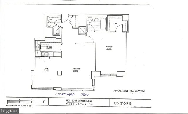 $879,000 | 1155 23rd Street Northwest, Unit PH1G, Washington, DC 20037