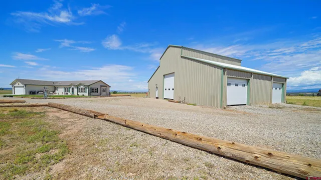a view of a house with a outdoor space