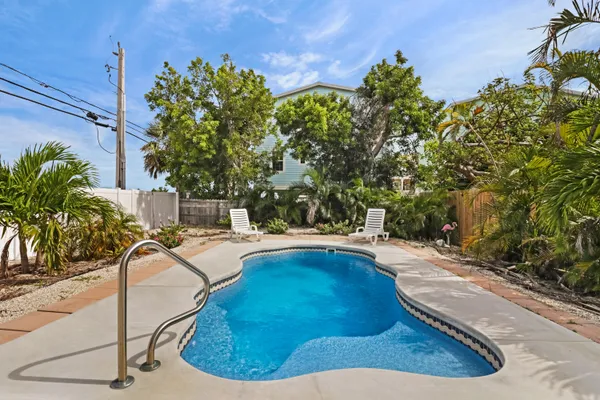 a view of a swimming pool