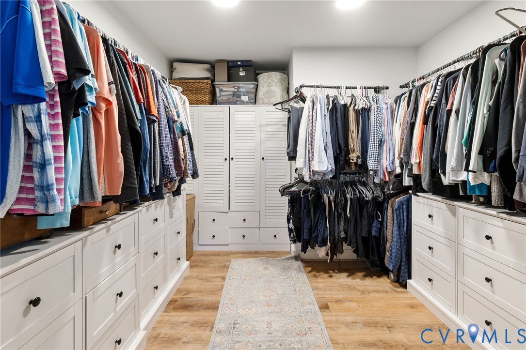 2360 Castlebridge Road Midlothian, VA 23113 - Photo 22 of 50 a view of walk in closet with clothes