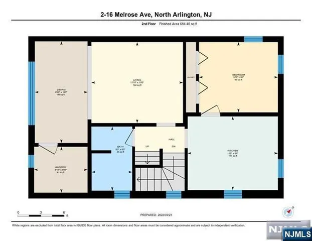 $2,800 | 16 Melrose Avenue, Unit 2 3, North Arlington, NJ 07031