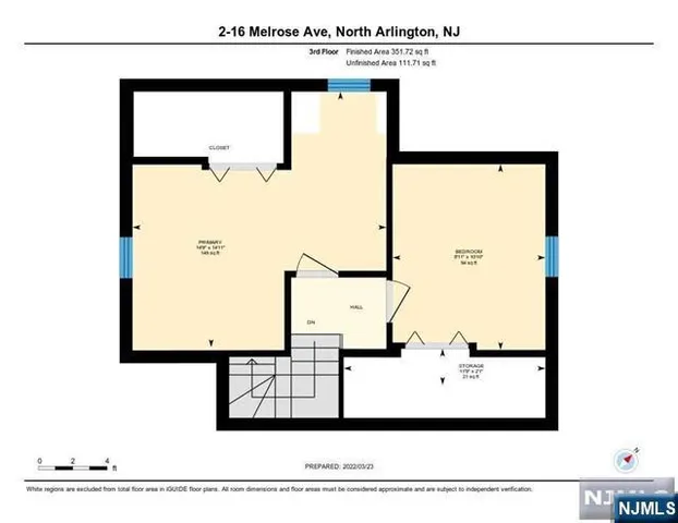 $2,800 | 16 Melrose Avenue, Unit 2 3, North Arlington, NJ 07031