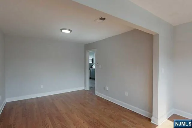 wooden floor in an empty room