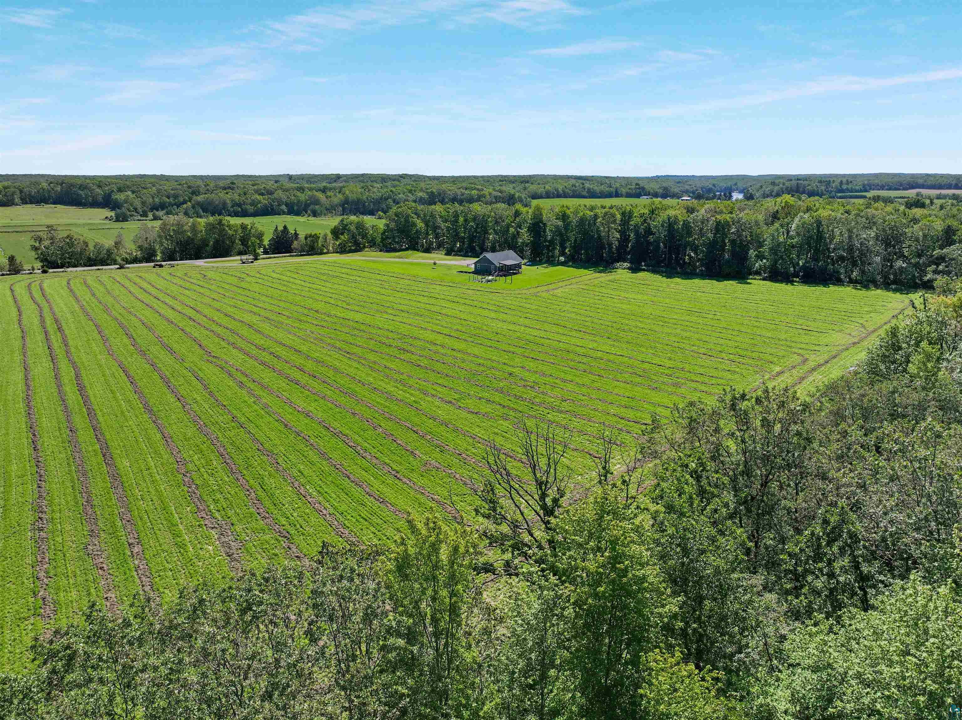 N3685 Fenander Road Spooner, WI 54801 - Photo 13 of 38 Aerial view with a rural view