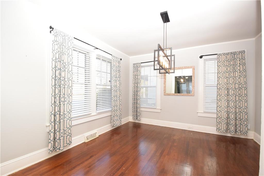 3116 Jackson Street Atlanta, GA 30354 - Photo 5 of 21 a view of empty room with wooden floor and fan