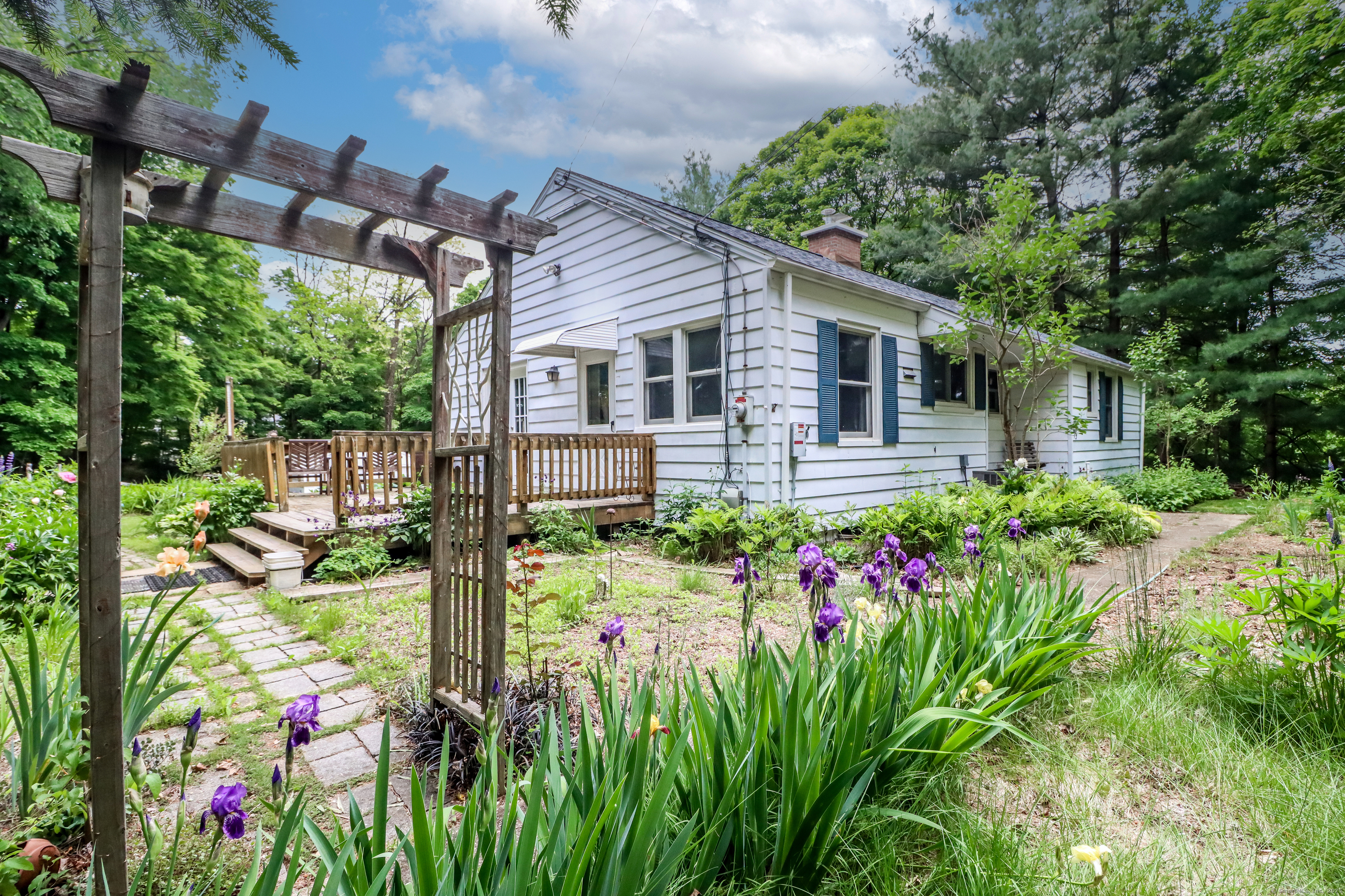 75 Great Plain Road Danbury, CT 06811 - Photo 1 of 1 a view of a house with a yard and garden