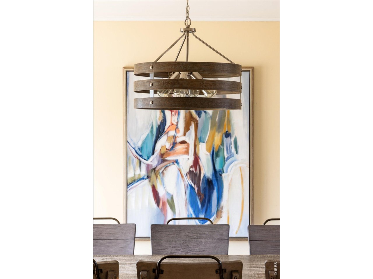 9234 Arapahoe Road Boulder, CO 80303 - Photo 11 of 37 stylish modern light fixture adds warmth and character to the dining space