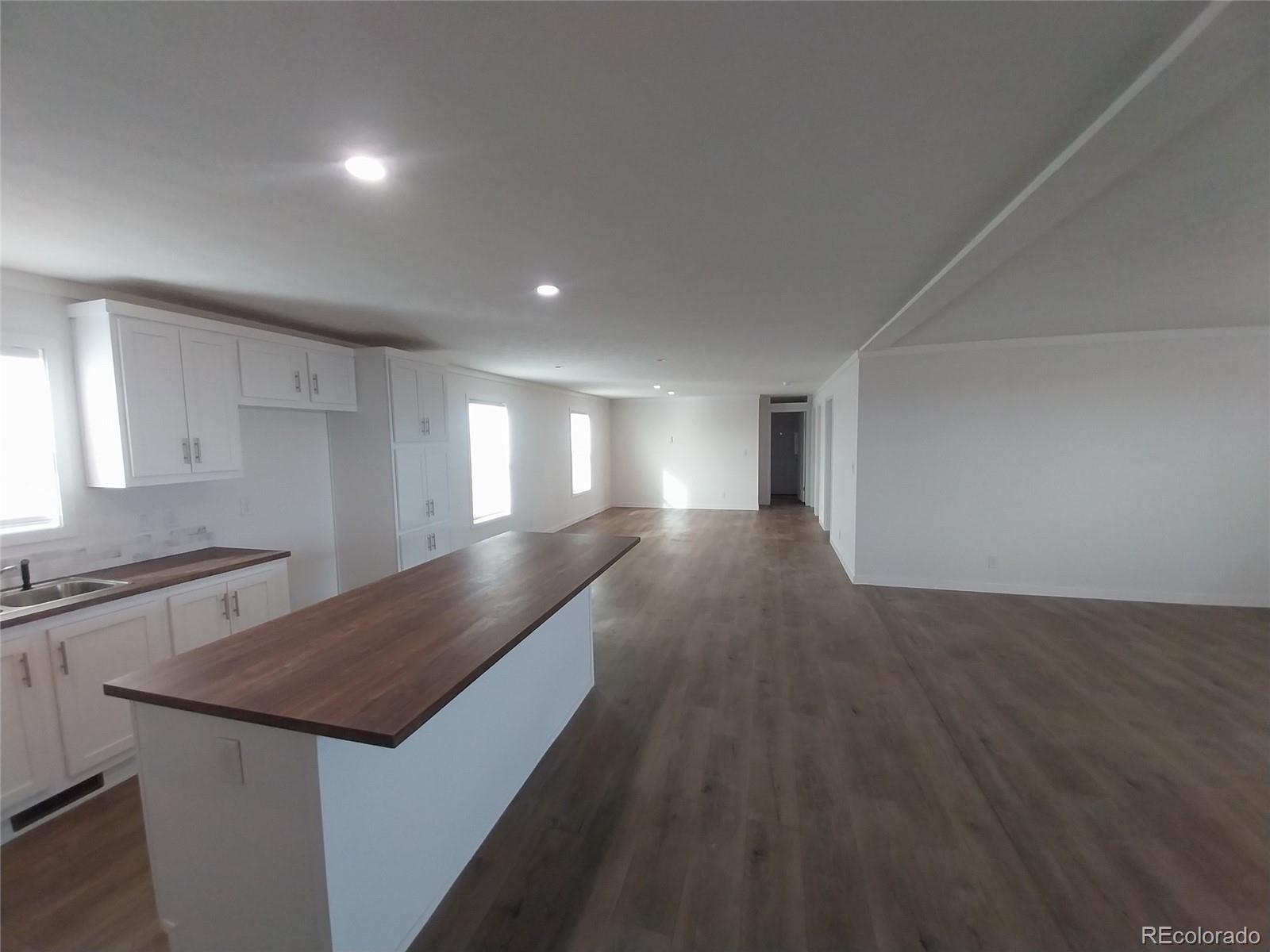 898 North Ramah Highway Yoder, CO 80864 - Photo 10 of 18 a view of kitchen and front door