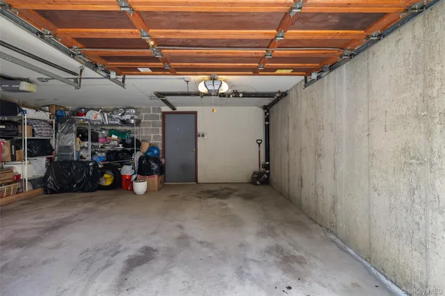 a view of a bike garage