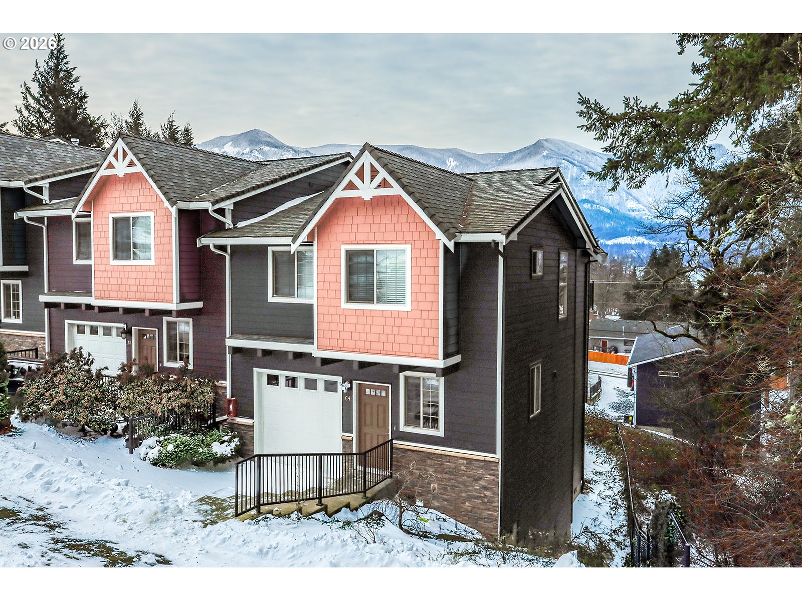 41 Lasher Street, Unit C4 Stevenson, WA 98648 - Photo 7 of 48 a view of a house with a yard and balcony