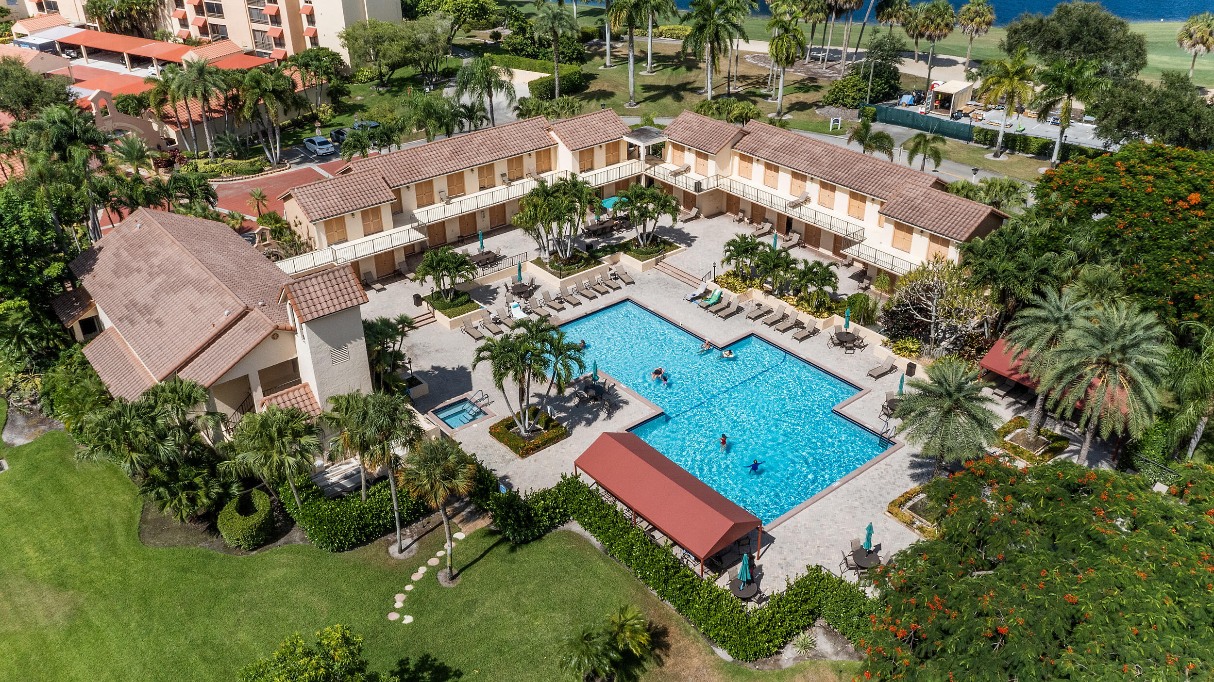 7209 Promenade Drive, Unit 201 Boca Raton, FL 33433 - Photo 38 of 41 an aerial view of a house