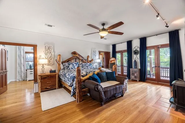 a bathroom with a sink and a shower