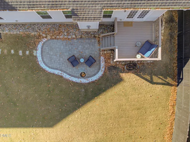 a view of stairs and deck