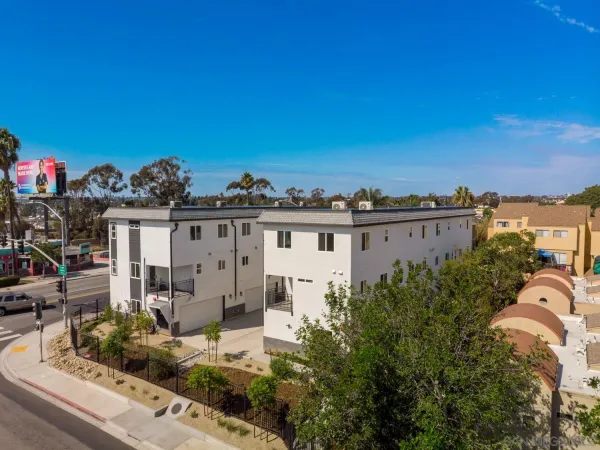 a view of a house with a outdoor space