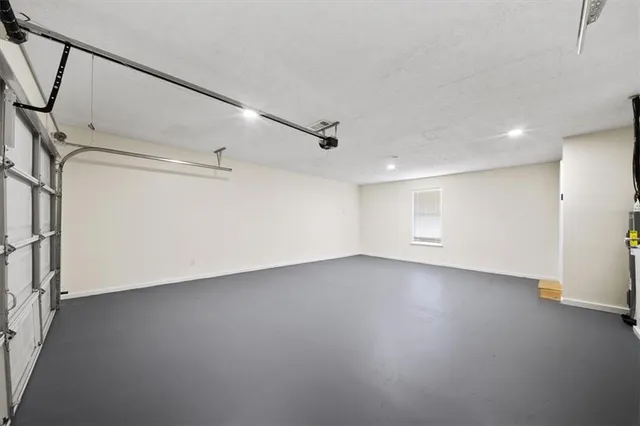 a view of a room with an empty space