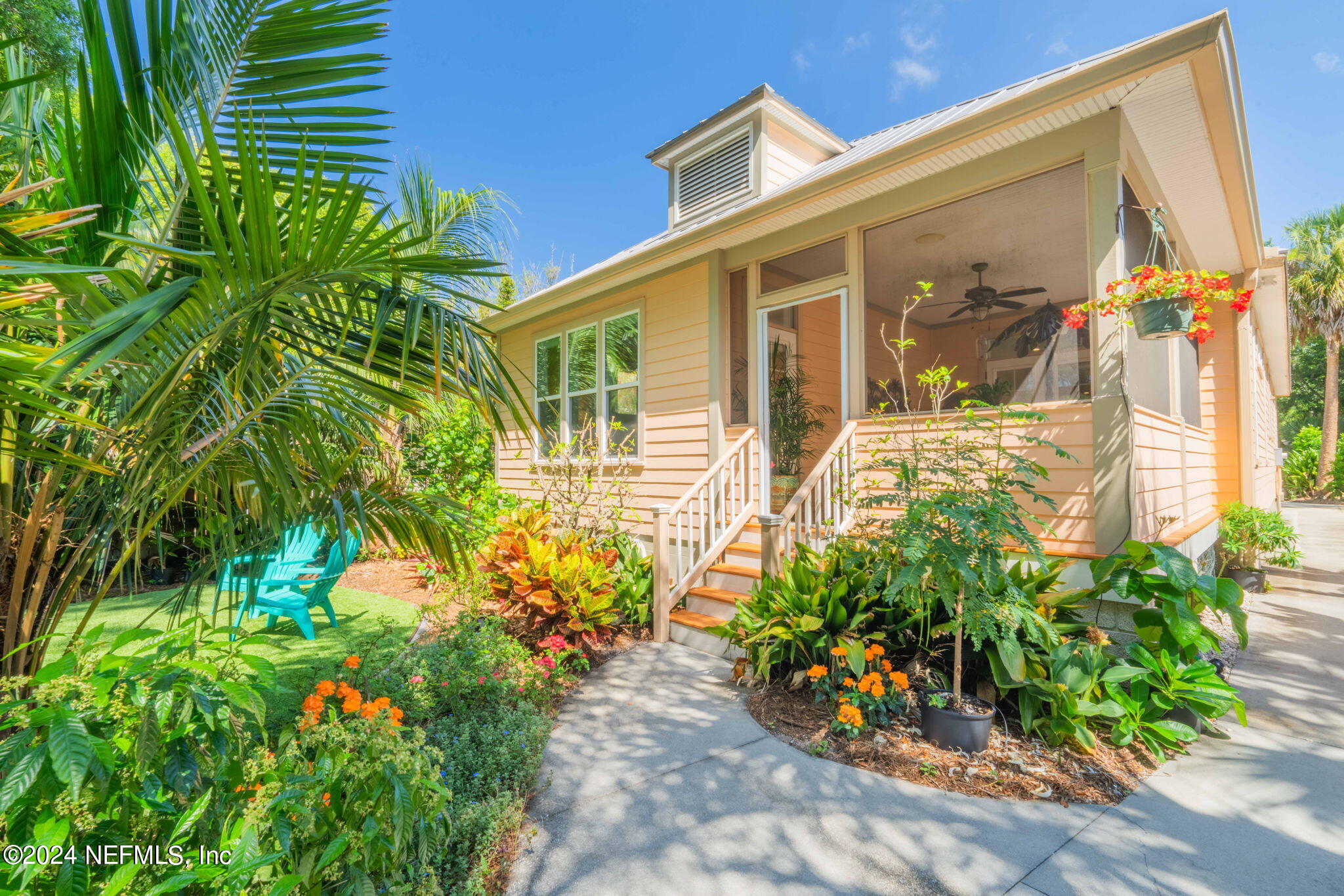 21 B Casanova Road St. Augustine, FL 32080 - Photo 36 of 57 Screened In Lanai