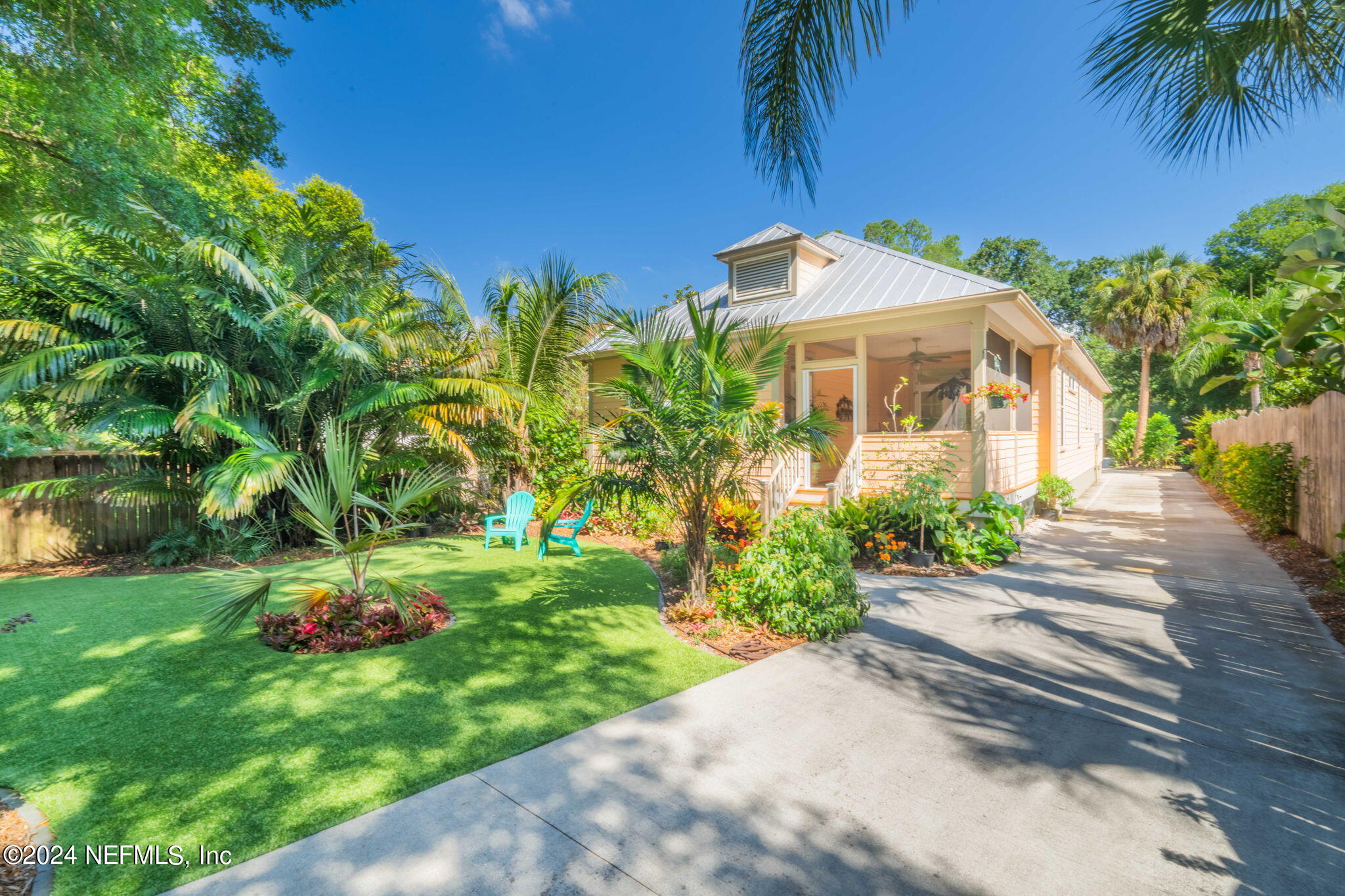 21 B Casanova Road St. Augustine, FL 32080 - Photo 39 of 57 Screened In Lanai