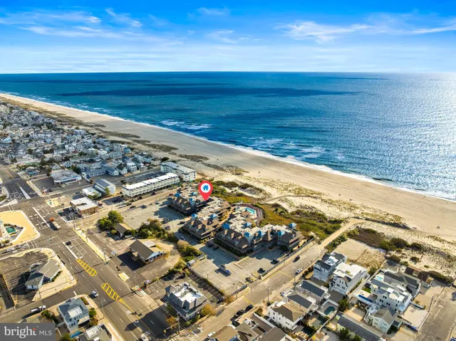 a view of a city with an ocean