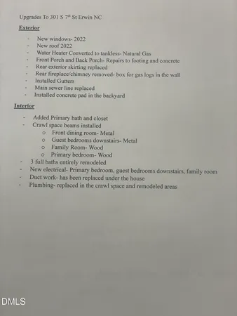 $350,000 | 301 South 7th Street, Erwin, NC 28339