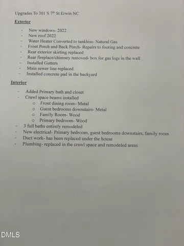 $368,000 | 301 South 7th Street, Erwin, NC 28339