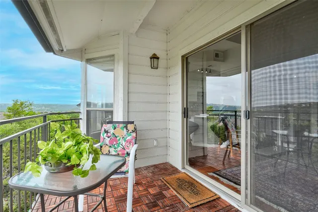 a outdoor view from a balcony