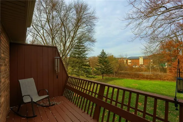 a view of a backyard with a garden