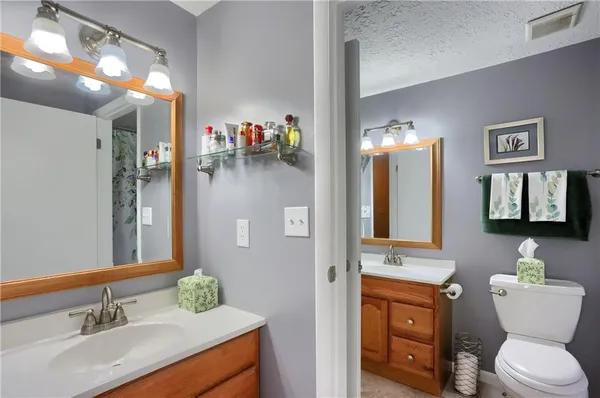 a bathroom with a sink and a toilet