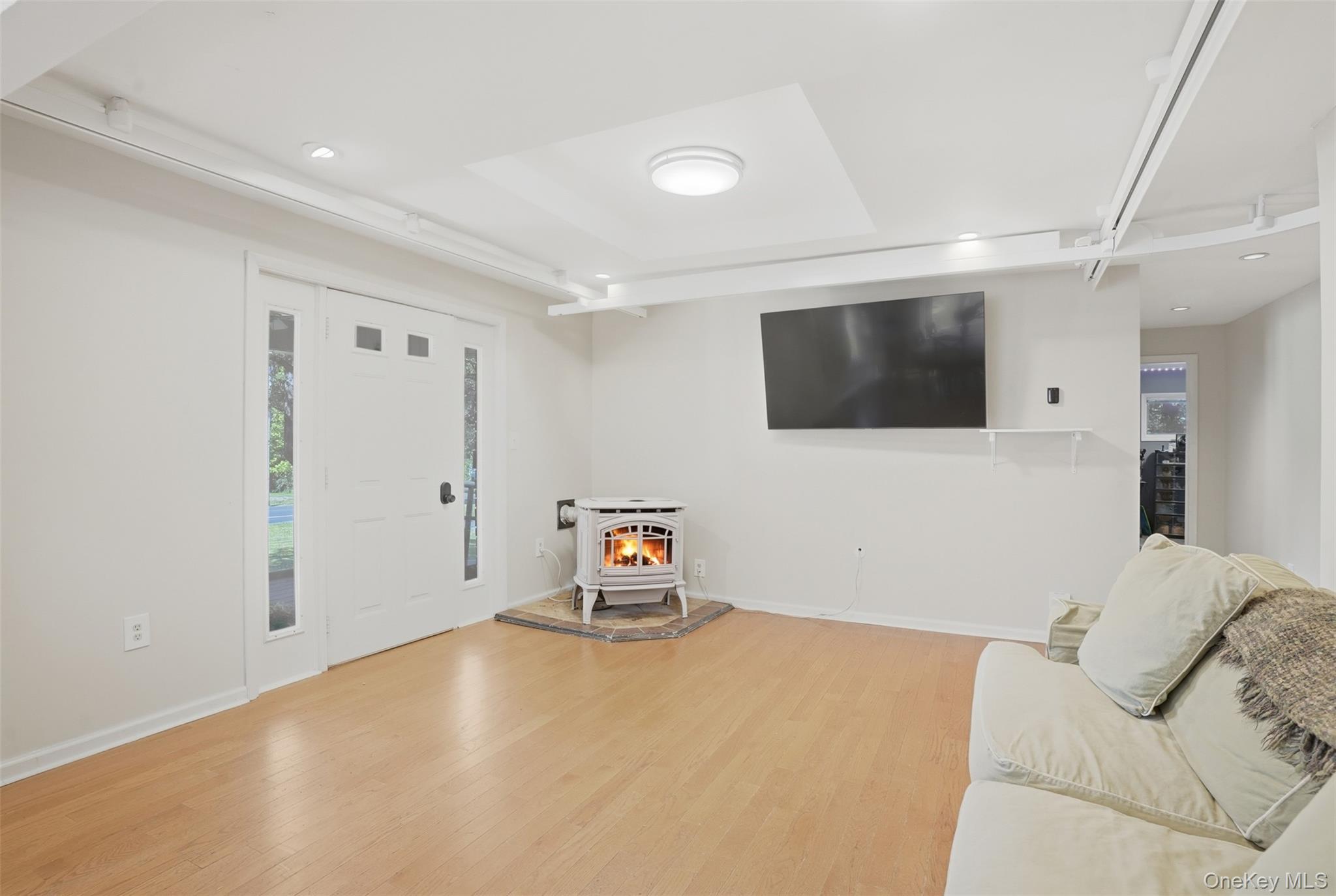 147 County Rte 1 Warwick, NY 10990 - Photo 6 of 45 a bedroom with furniture and a flat screen tv
