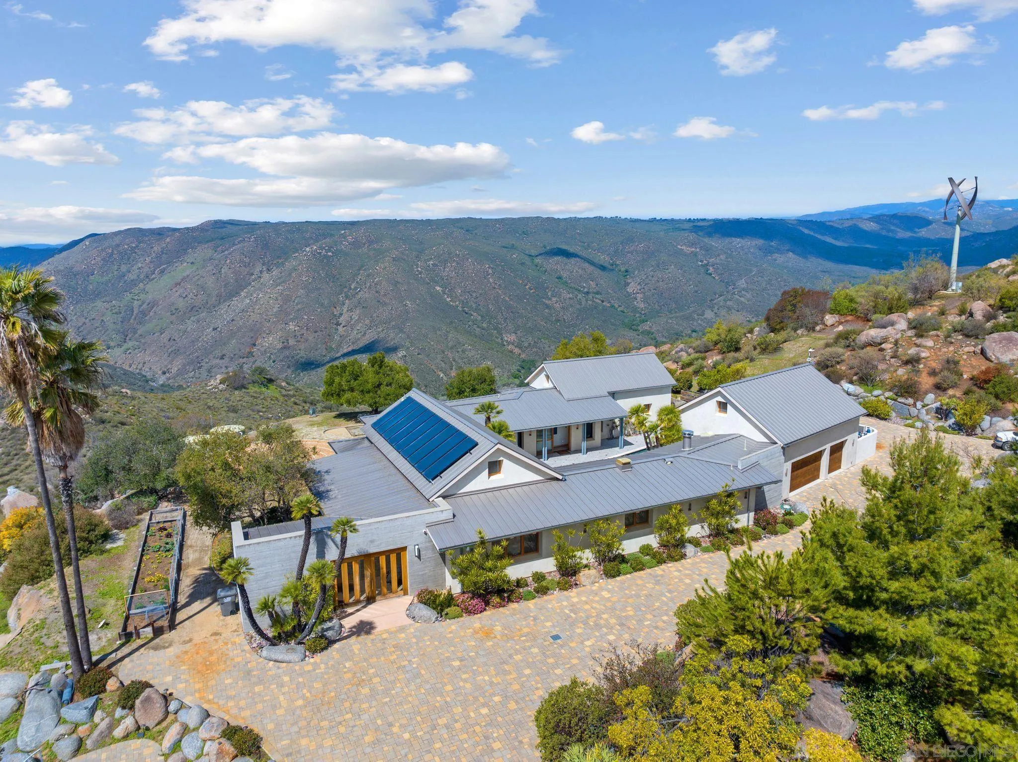20385 Rancho Villa Road Ramona, CA 92065 - Photo 4 of 25 an aerial view of residential houses with outdoor space