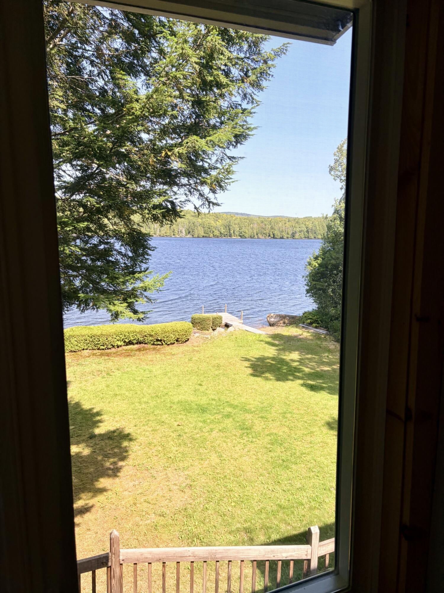 563 Lakeview Road Topsfield, ME 04490 - Photo 38 of 44 View from second floor